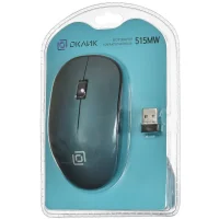 Мышь Oklick 515MW (черный/зеленый) фото 6